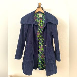 Corduroy jacket ,Tulle, Dark Blue, size XS